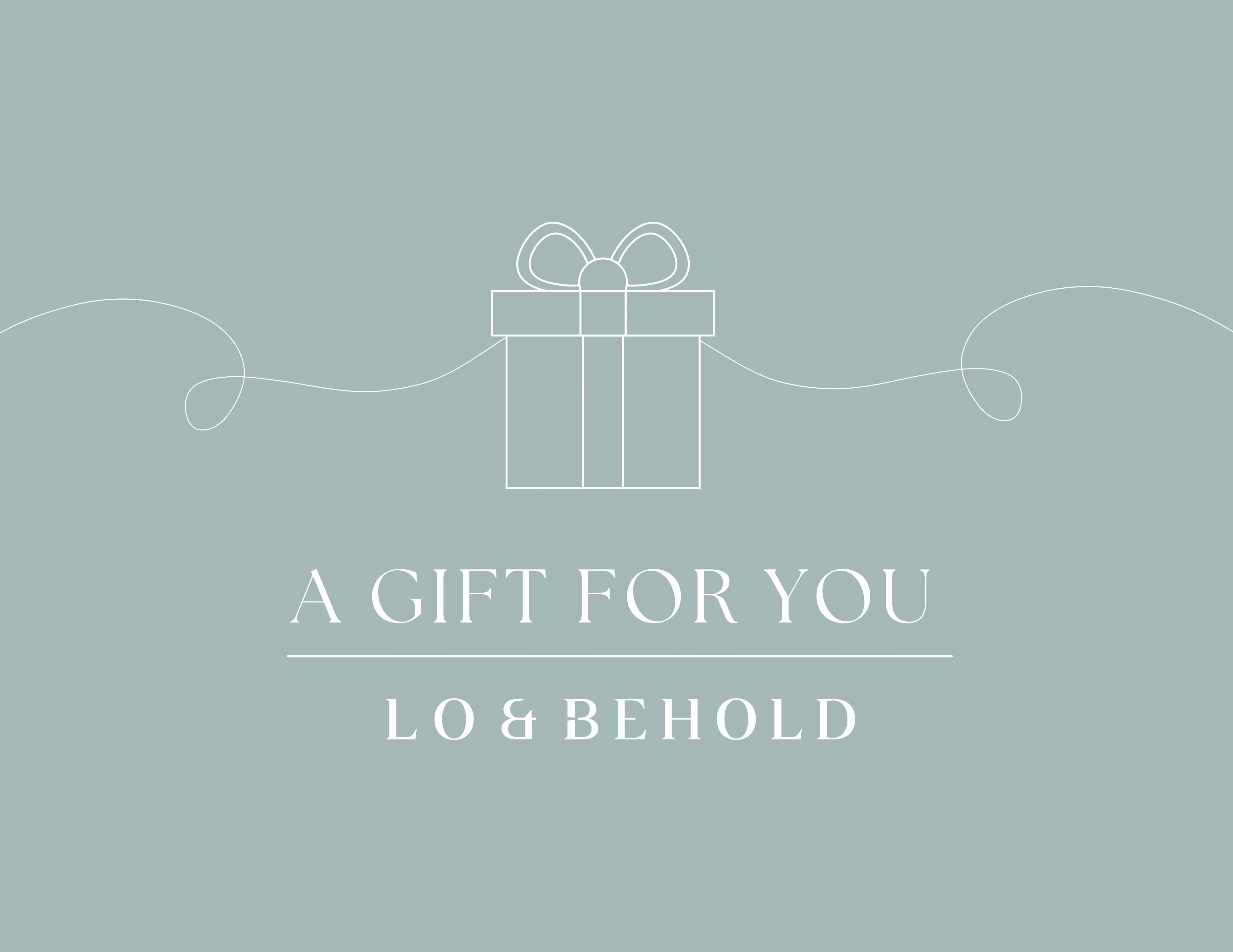 Lo & Behold Silhouette Shop Gift Card